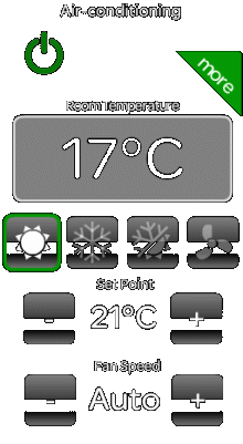 Go to home automation climate control & C-Bus thermostats page.