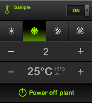 Go to home automation climate control & C-Bus thermostats page.